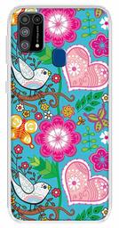 Amazon Brand - Solimo Designer Multicolor Disney Floral Design Printed Soft Back Case Mobile Cover for Samsung Galaxy M31