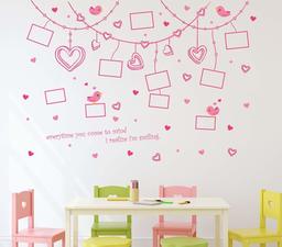 Amazon Brand - Solimo Wall Sticker for Living Room (Capture The Memories on Wall, Ideal Size on Wall - 187 cm x 130 cm)