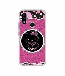 Amazon Brand - Solimo Designer Kitty with Glitter UV Printed Soft Back Case Mobile Cover for Lenovo A6 Note