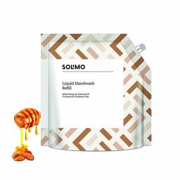 Amazon Brand - Solimo Handwash Liquid Refill, Honey Almond - 1500 ml