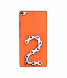 Amazon Brand - Solimo Designer Two Number 3D Printed Hard Back Case Mobile Cover for Gionee Elife S7