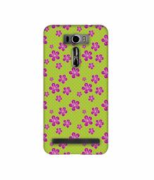 Amazon Brand - Solimo Designer Pink Flower Patterns 3D Printed Hard Back Case Mobile Cover for Asus Zenfone 2 Laser ZE601KL