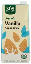 365 Everyday Value, Organic Almond Milk, Vanilla Flavor, 32 fl oz