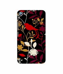 Amazon Brand - Solimo Designer Flower Bunch Pain On Cloth 3D Printed Hard Back Case Mobile Cover for Micromax Canvas Fire 4 A107