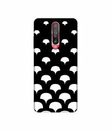 Amazon Brand - Solimo Designer White Texture 3D Printed Hard Back Case Mobile Cover for Poco X2 / Mi Redmi K30