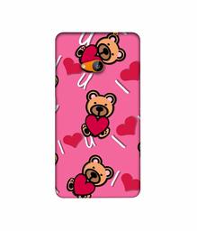 Amazon Brand - Solimo Designer Heart Holding Bear 3D Printed Hard Back Case Mobile Cover for Microsoft Lumia 535