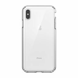 Amazon Brand - Solimo Transparent Case (Hard Back & Soft Bumper Cover) with 8 Foot Drop Porotection & Shock Absorbing Bumpers for Apple iPhone XR