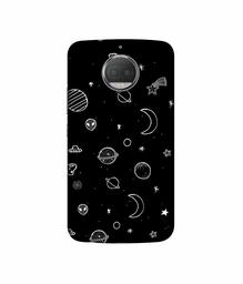 Amazon Brand - Solimo Designer Solar System UV Printed Soft Back Case Mobile Cover for Motorola Moto G5S Plus