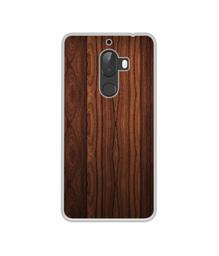 Amazon Brand - Solimo Designer Wooden Texture UV Printed Soft Back Case Mobile Cover for 10.or G