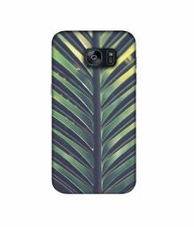 Amazon Brand - Solimo Designer Leaf Texture 3D Printed Hard Back Case Mobile Cover for Samsung Galaxy S7 Edge