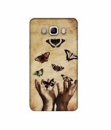 Amazon Brand - Solimo Designer Butterflies 3D Printed Hard Back Case Mobile Cover for Samsung Galaxy J5 (2016)