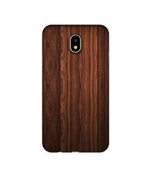 Amazon Brand - Solimo Designer Wooden Texture UV Printed Soft Back Case Mobile Cover for Samsung Galaxy J7 Pro