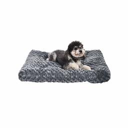 AmazonBasics Pet Dog Bed Pad - 29 x 21 x 3 Inch, Grey Swirl