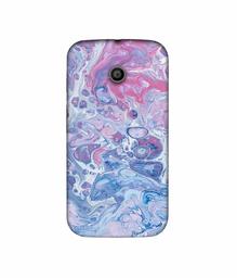 Amazon Brand - Solimo Designer Oil Paint on Marble 3D Printed Hard Back Case Mobile Cover for Motorola Moto E 1st Generation