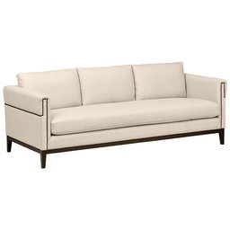 Stone & Beam Westport Modern Nailhead Upholstered Sofa, 87