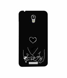 Amazon Brand - Solimo Designer Holding Hands 3D Printed Hard Back Case Mobile Cover for Micromax Canvas Spark Q380