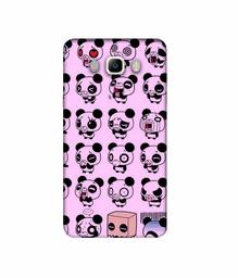 Amazon Brand - Solimo Designer Panda Experation 3D Printed Hard Back Case Mobile Cover for Samsung Galaxy J5 (2016)