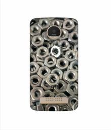 Amazon Brand - Solimo Designer Nut Bolt 3D Printed Hard Back Case Mobile Cover for Motorola Moto Z Play