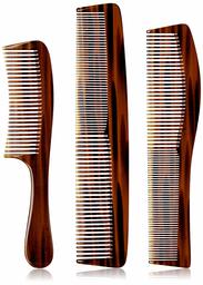 Amazon Brand - Solimo Set of 3 Combs