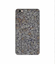 Amazon Brand - Solimo Designer Marble Pices 3D Printed Hard Back Case Mobile Cover for Vivo Y55L