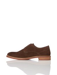 find. Derbies en Cuir Suédé Homme, Marron (Brown), 45 EU