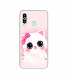 Amazon Brand - Solimo Designer Babby Kitty UV Printed Soft Back Case Mobile Cover for Samsung Galaxy M40