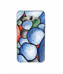 Amazon Brand - Solimo Designer Pebbles Drawing 3D Printed Hard Back Case Mobile Cover for Samsung Galaxy J2 (2016)