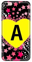 Amazon Brand - Solimo Designer Heart Pattern Alphabet-A 3D Printed Hard Back Case Mobile Cover for Apple iPhone 6s Plus