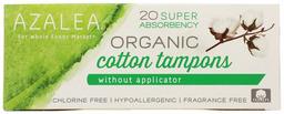 Azalea, Organic Cotton Tampons without Applicator, Super, 20 ct