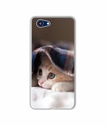 Amazon Brand - Solimo Designer Sleepy Kitten UV Printed Soft Back Case Mobile Cover for Realme 1