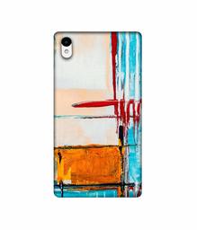 Amazon Brand - Solimo Designer Glass Paint 3D Printed Hard Back Case Mobile Cover for Sony Xperia Z2