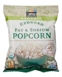 365 EVERYDAY VALUE Organic reduced Fat Low Salt Popcorn, 0.35 OZ