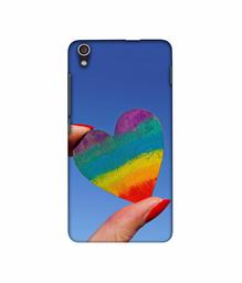 Amazon Brand - Solimo Designer Heart 3D Printed Hard Back Case Mobile Cover for Lenovo S850