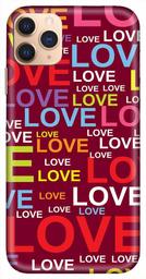 Amazon Brand - Solimo Designer Love Pattern Design 3D Printed Hard Back Case Mobile Cover for Apple iPhone 11 Pro