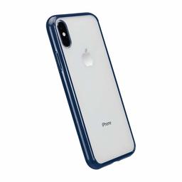 AmazonBasics iPhone Xs Crystal Mobile Phone Case (Protective & Anti Scratch) - Blue