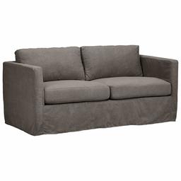 Amazon Brand – Stone & Beam Andover Slipcover Loveseat, 67