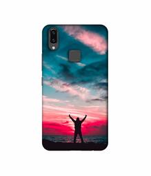 Amazon Brand - Solimo Designer Nature Painting 3D Printed Hard Back Case Mobile Cover for Vivo V9 / V9 Pro