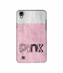 Amazon Brand - Solimo Designer Pink 3D Printed Hard Back Case Mobile Cover for LG X Power