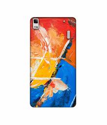 Amazon Brand - Solimo Designer Color Impression On Canvas 3D Printed Hard Back Case Mobile Cover for Lenovo A7000