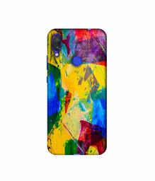 Amazon Brand - Solimo Designer Multicolor Canvas 3D Printed Hard Back Case Mobile Cover for Xiaomi Redmi Note 7 Pro