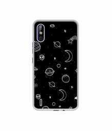 Amazon Brand - Solimo Designer Solar System UV Printed Soft Back Case Mobile Cover for Tecno Spark Go