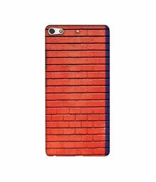 Amazon Brand - Solimo Designer Red and Purple Brick 3D Printed Hard Back Case Mobile Cover for Gionee Elife S7