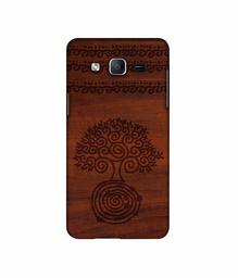 Amazon Brand - Solimo Designer Engraved Patten 3D Printed Hard Back Case Mobile Cover for Samsung Galaxy On5