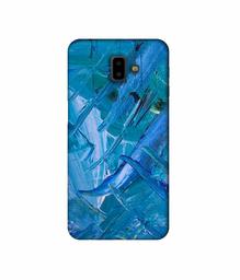 Amazon Brand - Solimo Designer Blue Paint 3D Printed Hard Back Case Mobile Cover for Samsung Galaxy J6 Plus