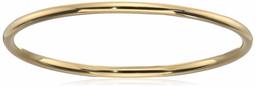 Simple Essentials 18K Yellow Gold Plated Sterling Silver Fashion Band, Size 7