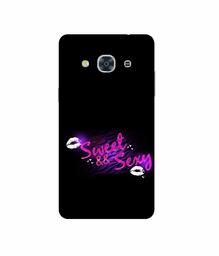 Amazon Brand - Solimo Designer Sweet and Sexy 3D Printed Hard Back Case Mobile Cover for Samsung Galaxy J3 Pro