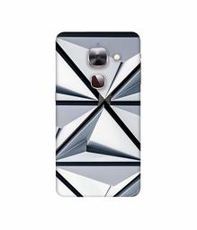 Amazon Brand - Solimo Designer Hexagon Texture 3D Printed Hard Back Case Mobile Cover for LeEco Le Max 2