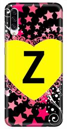 Amazon Brand - Solimo Designer Heart Pattern Alphabet-Z 3D Printed Hard Back Case Mobile Cover for Samsung Galaxy A30s