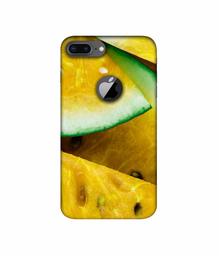 Amazon Brand - Solimo Designer Yellow Watermelon 3D Printed Hard Back Case Mobile Cover for Apple iPhone 8 Plus (with Logo Cut)