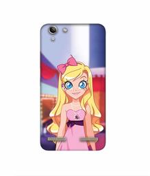 Amazon Brand - Solimo Designer Small Princess Vector 3D Printed Hard Back Case Mobile Cover for Lenovo Vibe K5 Plus